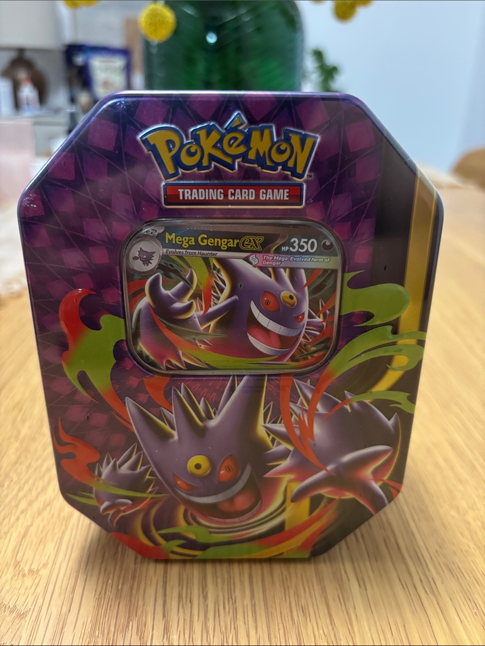 Pokemon Mega Gengar EX Collectible Sealed Tin